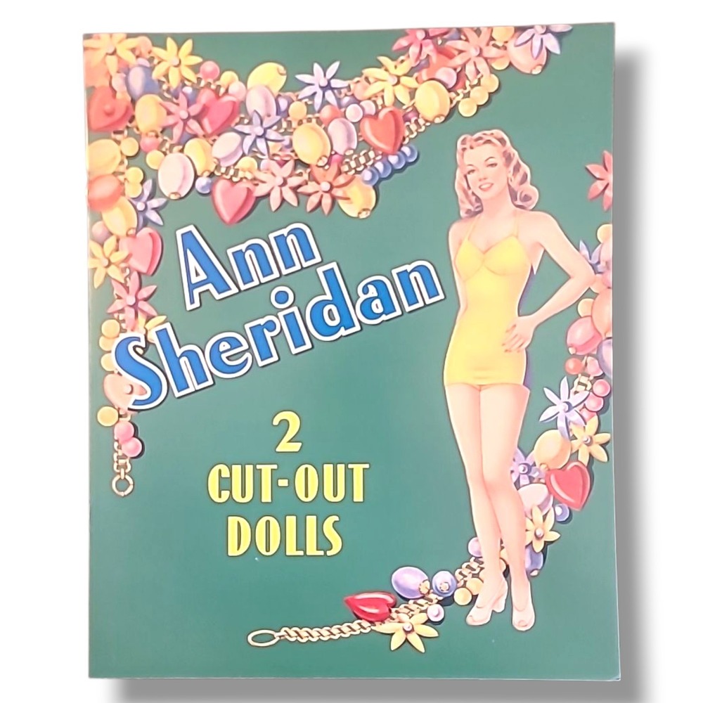 Ann Sheridan Paper Dolls 1998‎ B Shackman 2 Cut-Out Dolls Uncut Hollywood Star